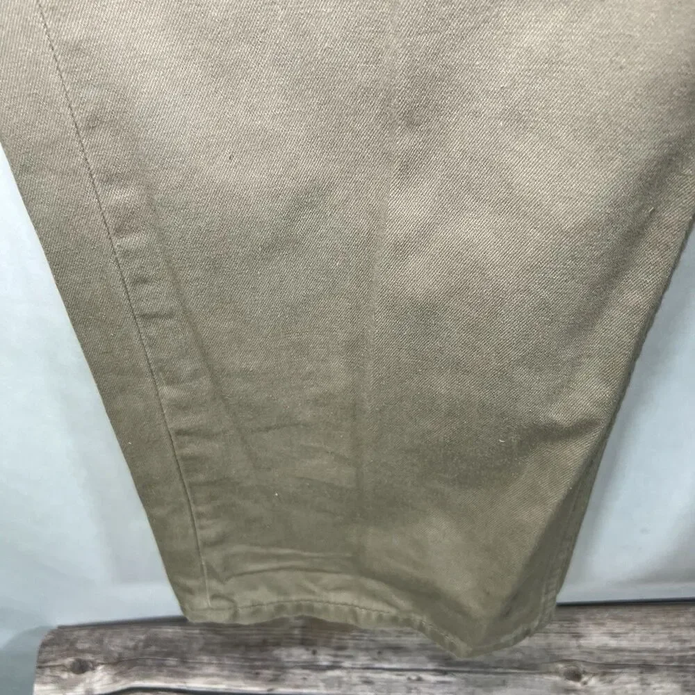 Levi's 559 Relaxed Fit Straight Leg Jeans Mens Size 42x34 Beige Tan White Tab